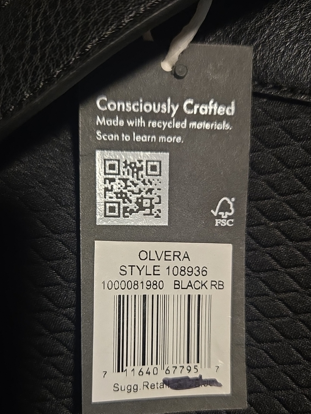 The Sak-"Olvera City" Backpack in Black Diamond Neoprene-One Size - Picture 9 of 16